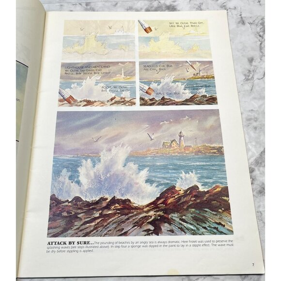 Walter Foster Art Book Special Effects In Watercolors #207 Kolan Peterson Vtg - Picture 2 of 9
